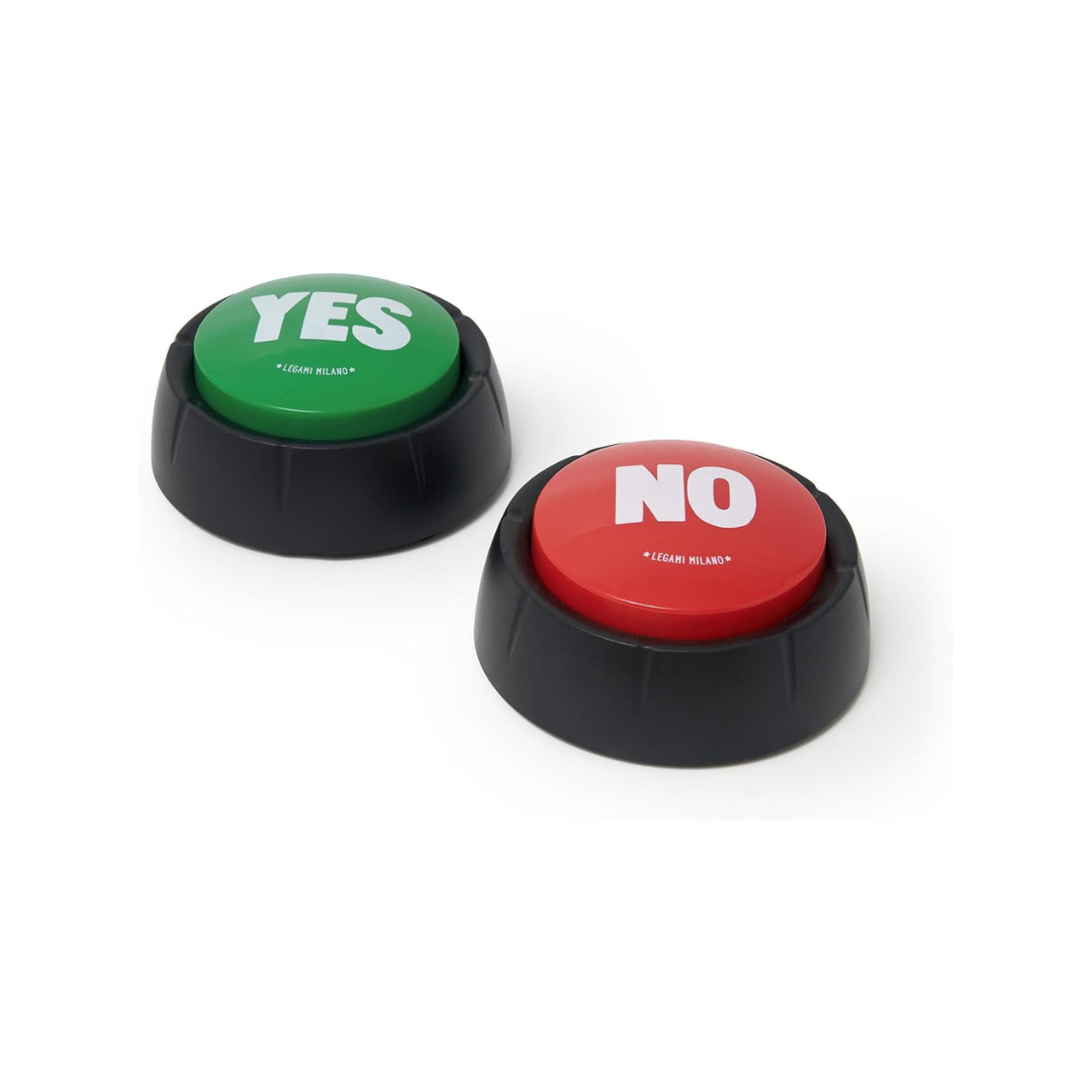 Set de deux Boutons Sonores – YES & NO