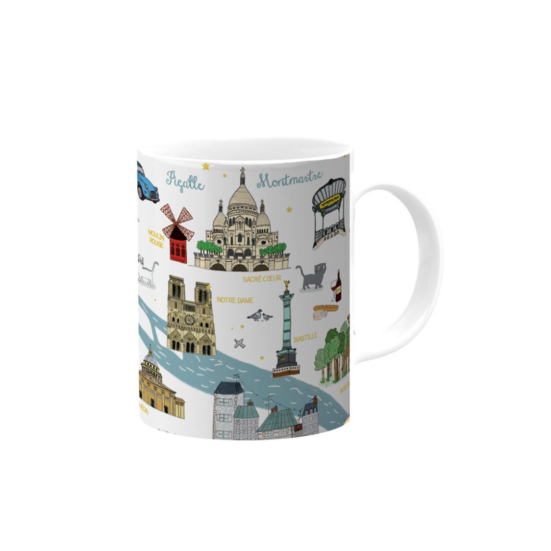 Grand Mug – Collection Illustrée
