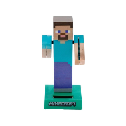 Figurine Solaire Minecraft – Steve