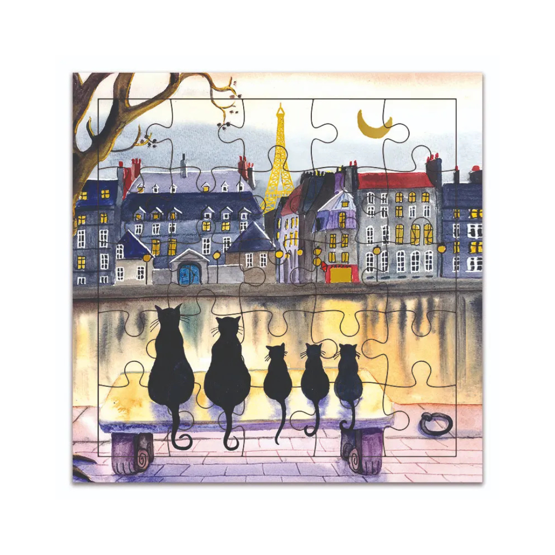 Carte Puzzle – Collection Paris