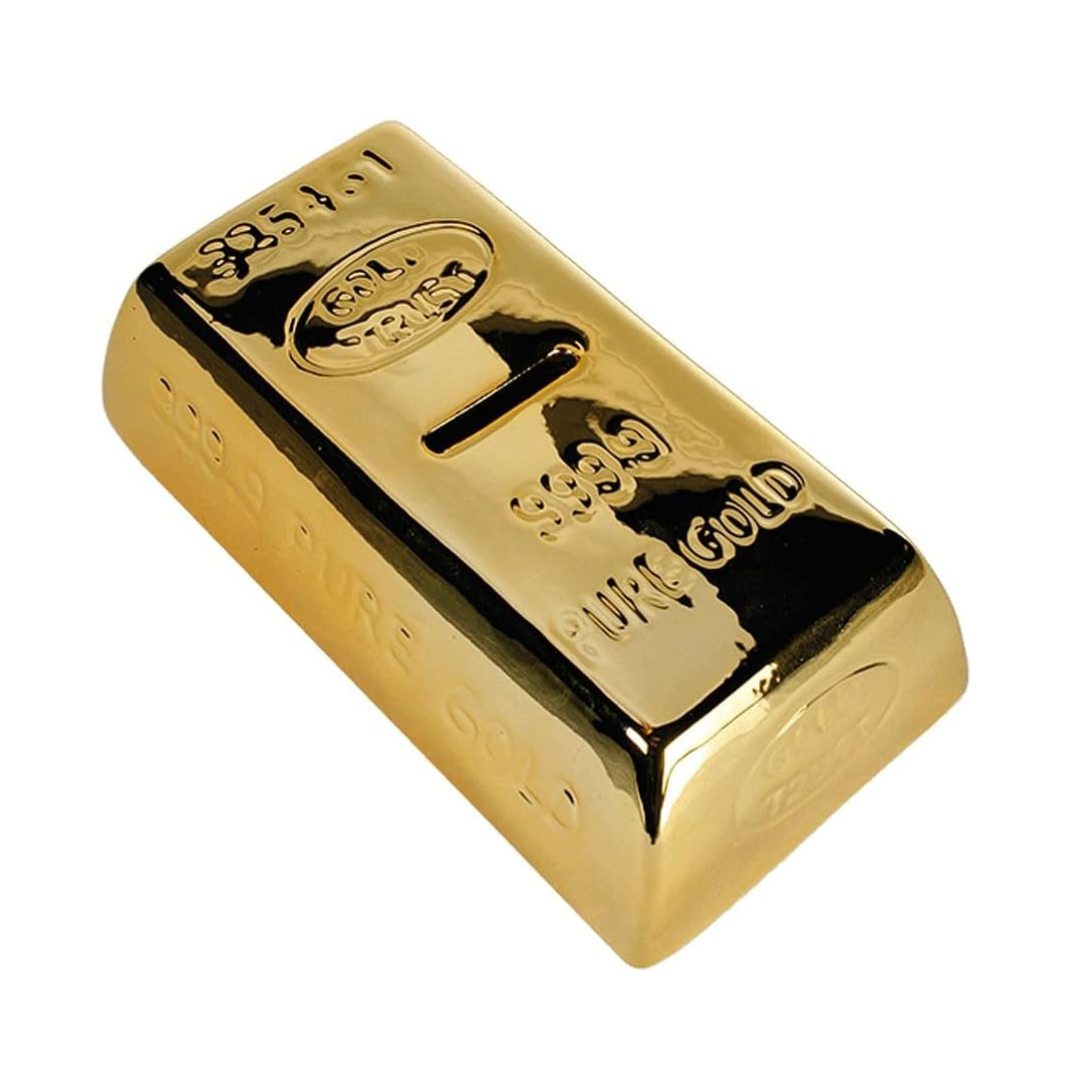 Gold Bar Savings Box