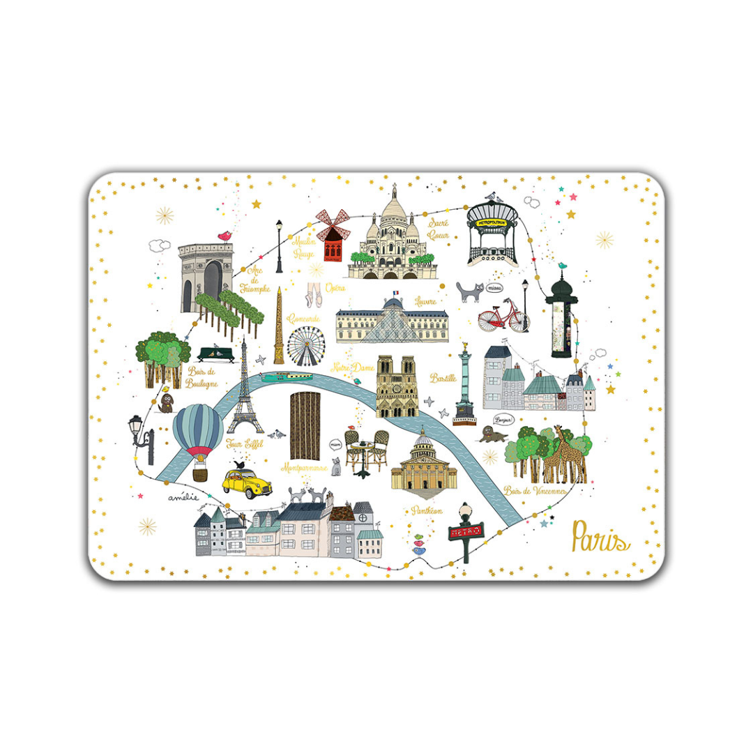 Set de Table & Sous-Mains – Collection Illustrée