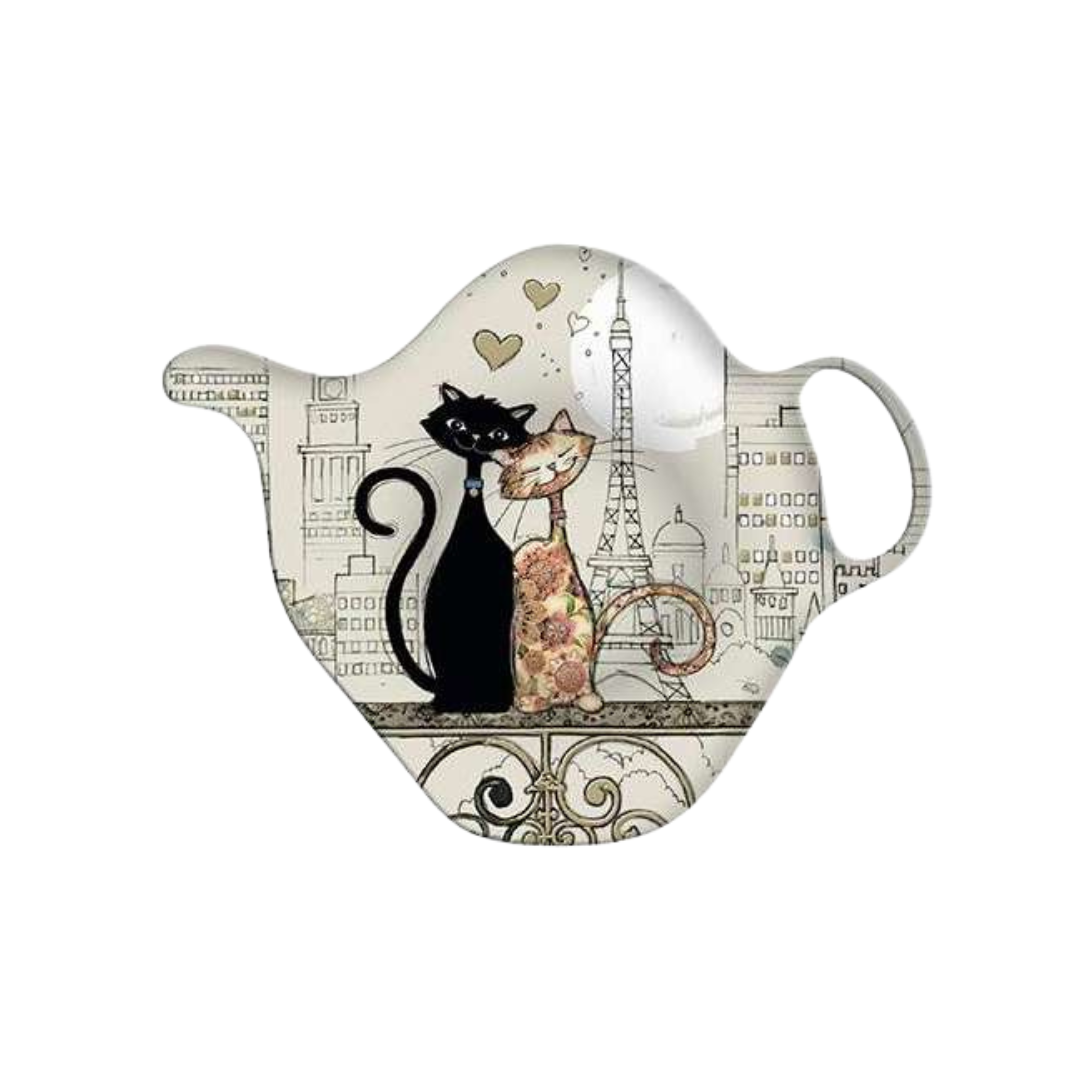 Repose-sachet de Thé – Chats & Paris