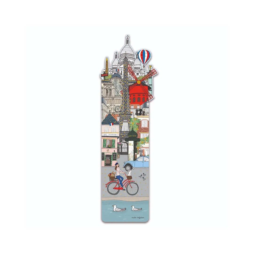 Marque-pages découpé – Collection Illustrée