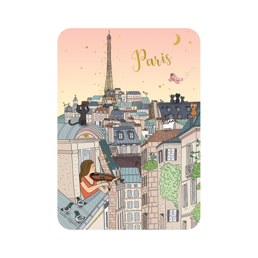 Carte postale Paris – Collection illustrée
