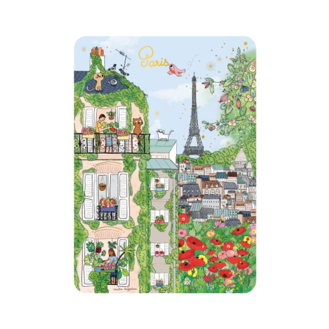 Carte postale Paris – Collection illustrée