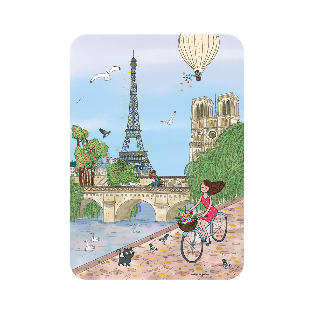 Carte postale Paris – Collection illustrée