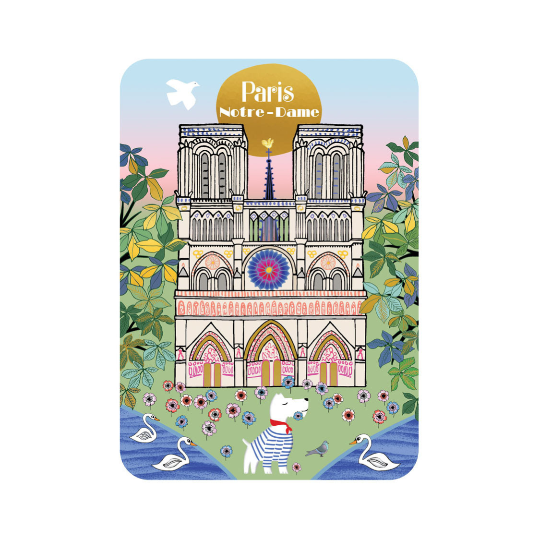 Carte postale Paris – Collection illustrée