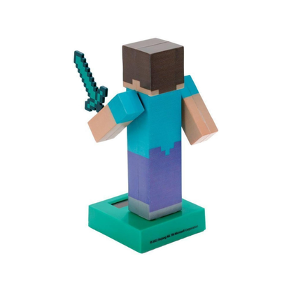 Figurine Solaire Minecraft – Steve