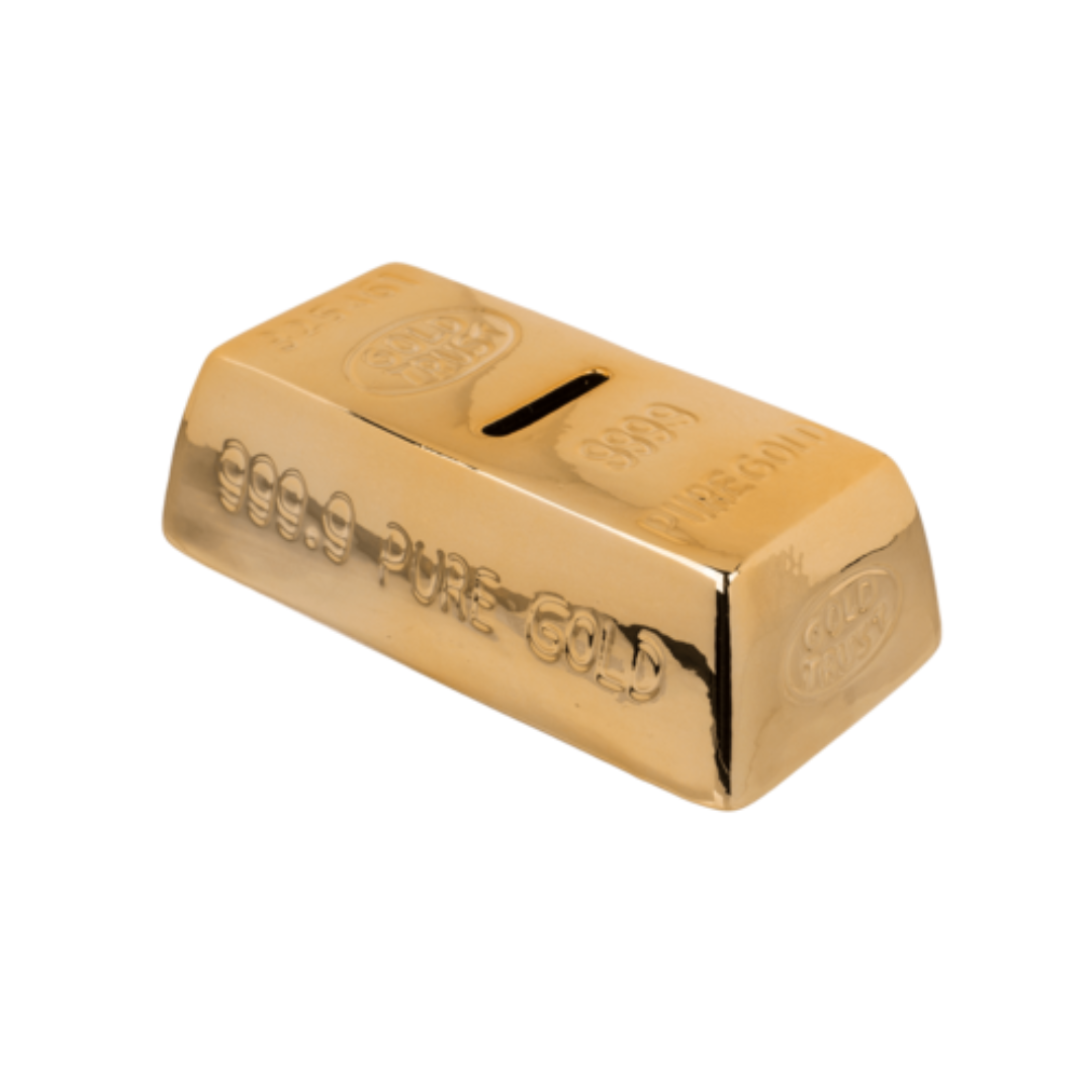 Gold Bar Savings Box