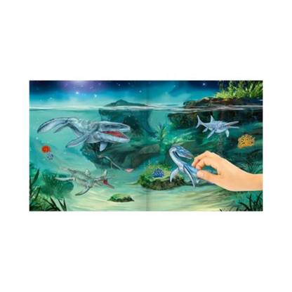 Livre d’Autocollants Dino World Galaxy