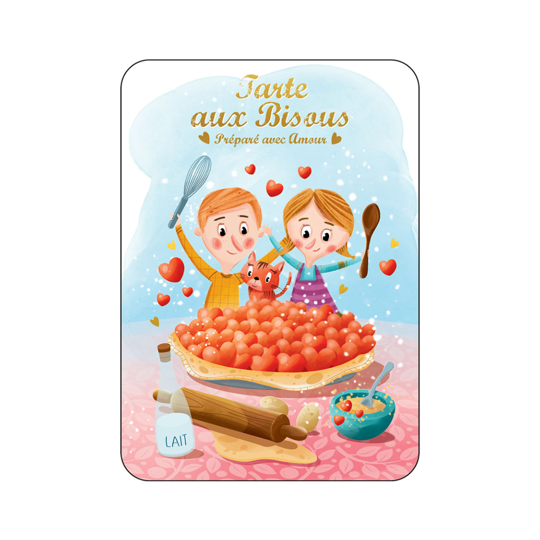 Carte postale illustrée – Messages & occasions