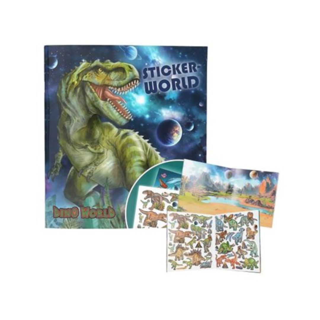 Livre d’Autocollants Dino World Galaxy