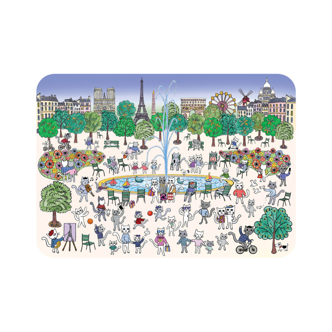 Carte postale Paris – Collection illustrée