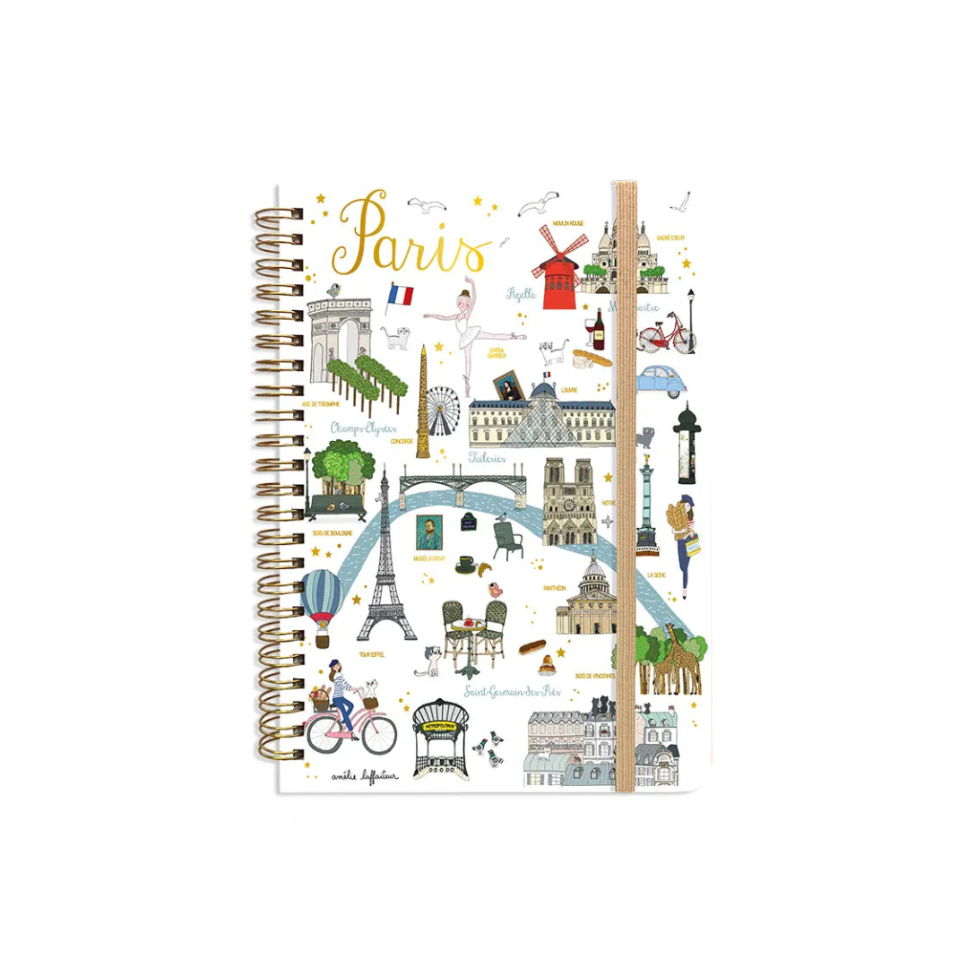 Carnet Spirales A5 – Collection Illustrée