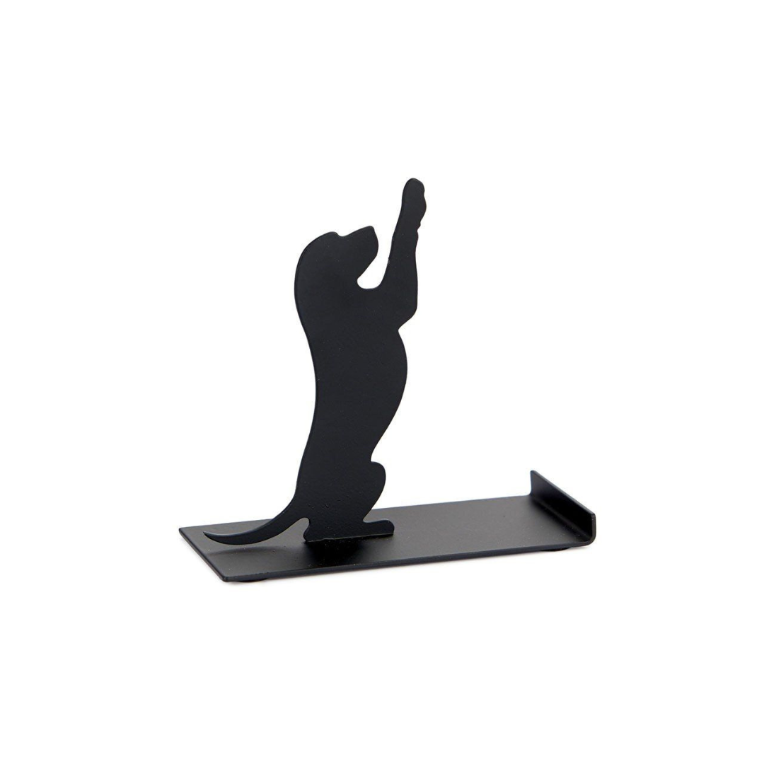 Support Smartphone Métal – Chat ou Chien Noir