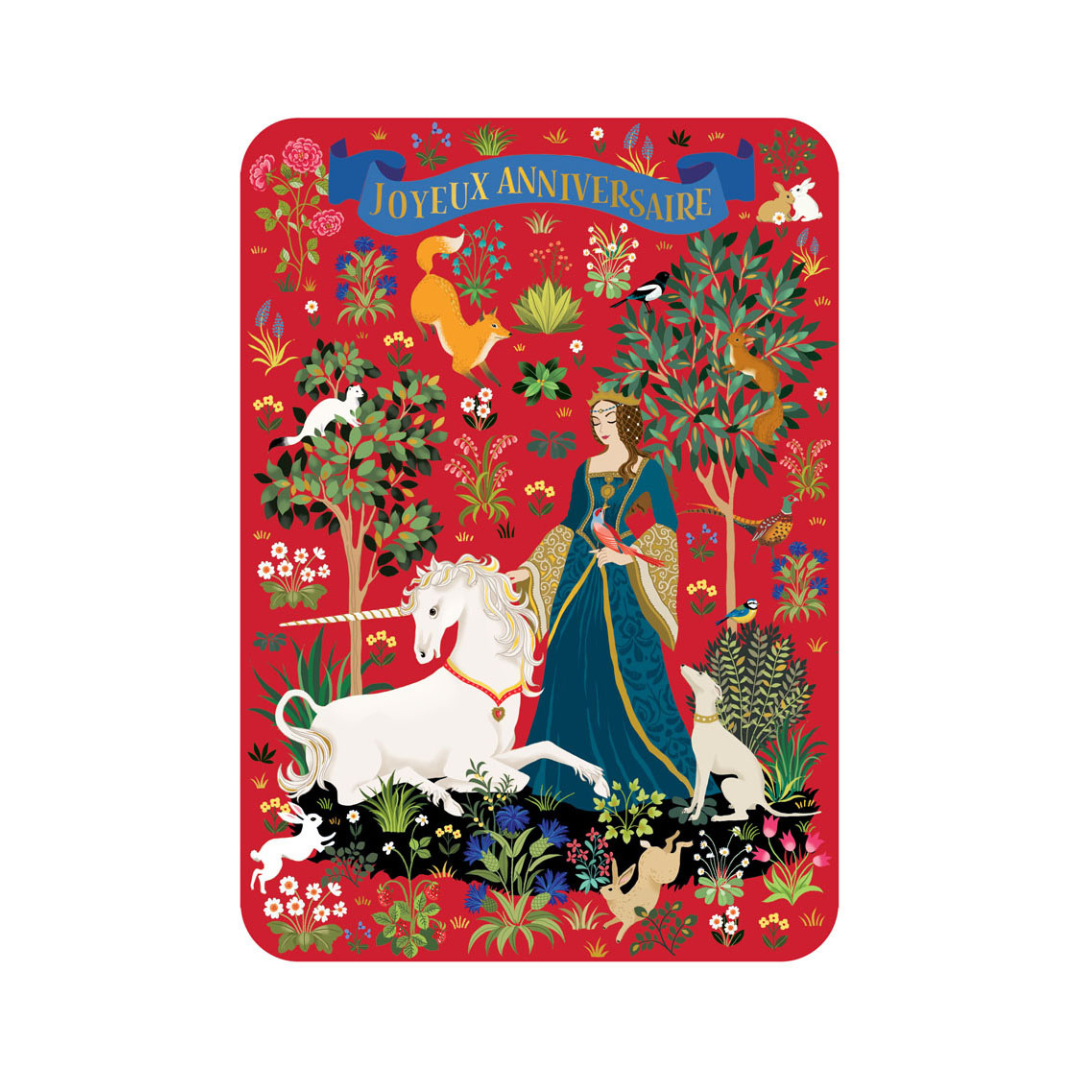 Carte postale illustrée – Messages & occasions