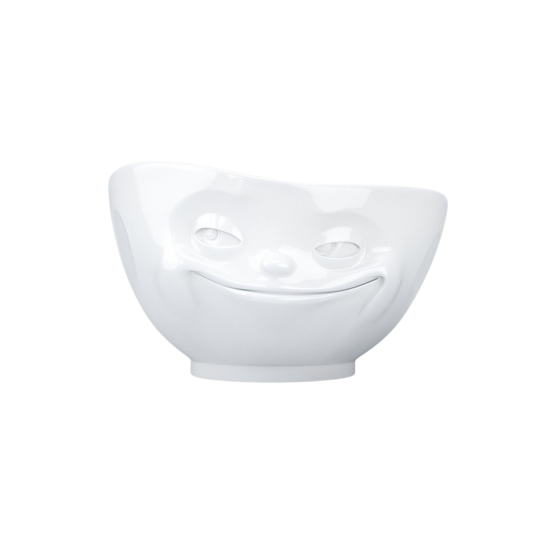 Bol visage “Souriant” blanc