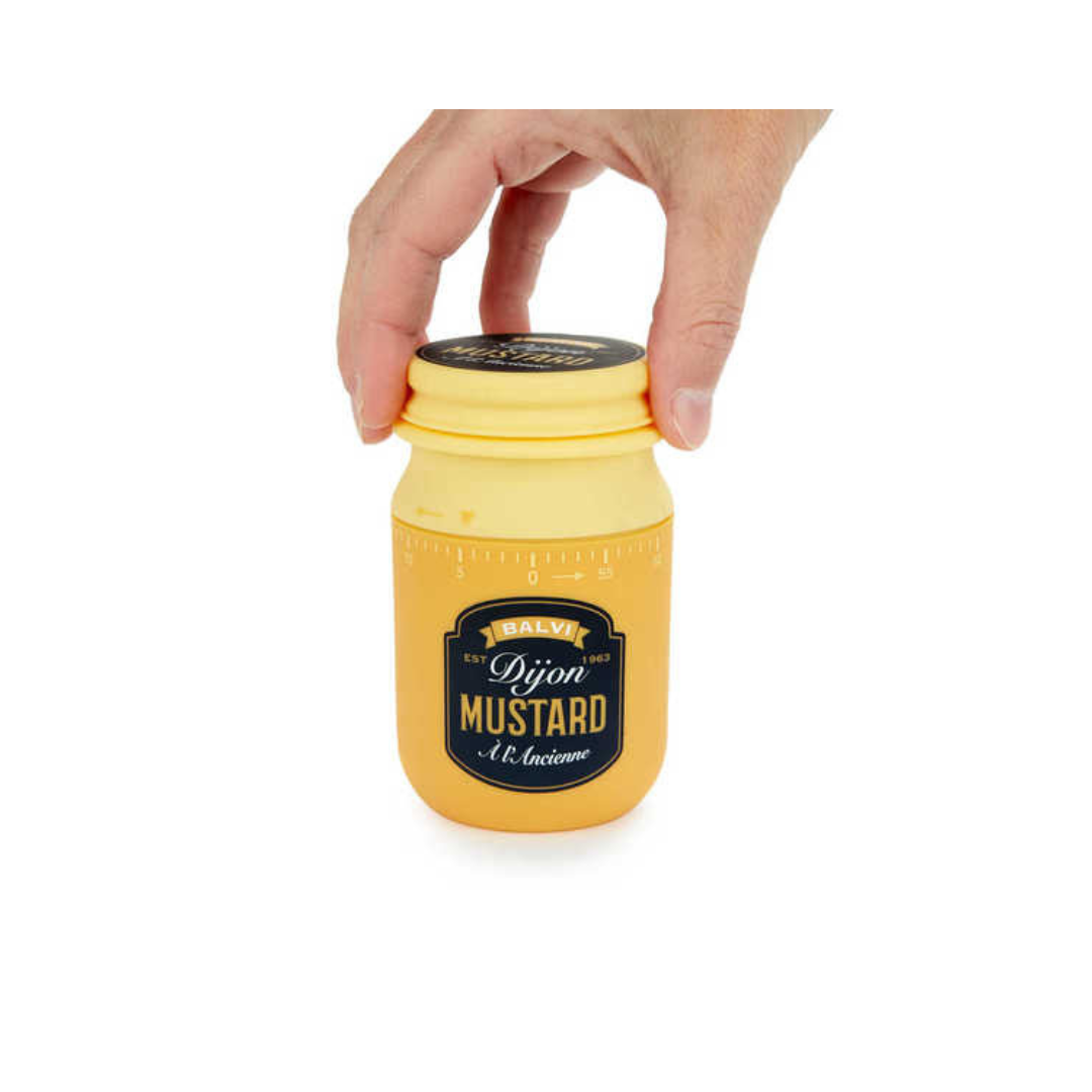 Minuteur de Cuisine Moutarde Vintage – Jaune