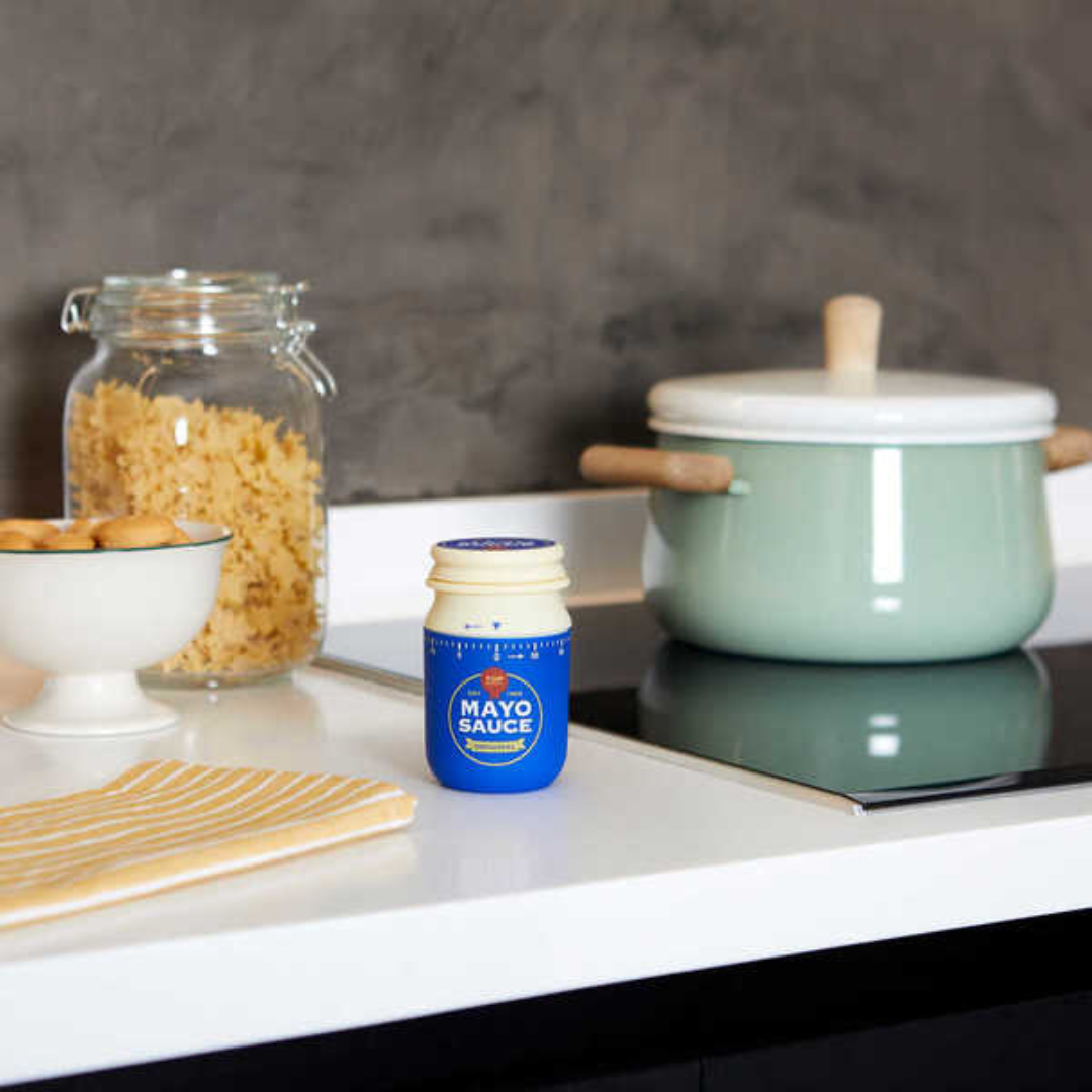 Minuteur de Cuisine Mayonnaise Vintage – Bleu