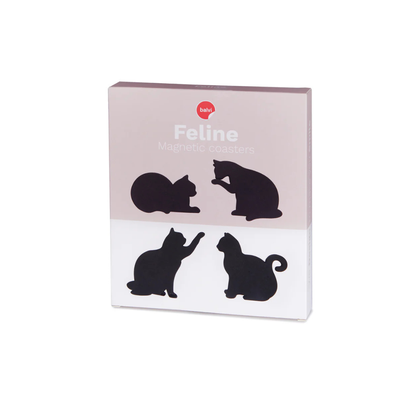 Dessous de Verre Chat – Lot de 4
