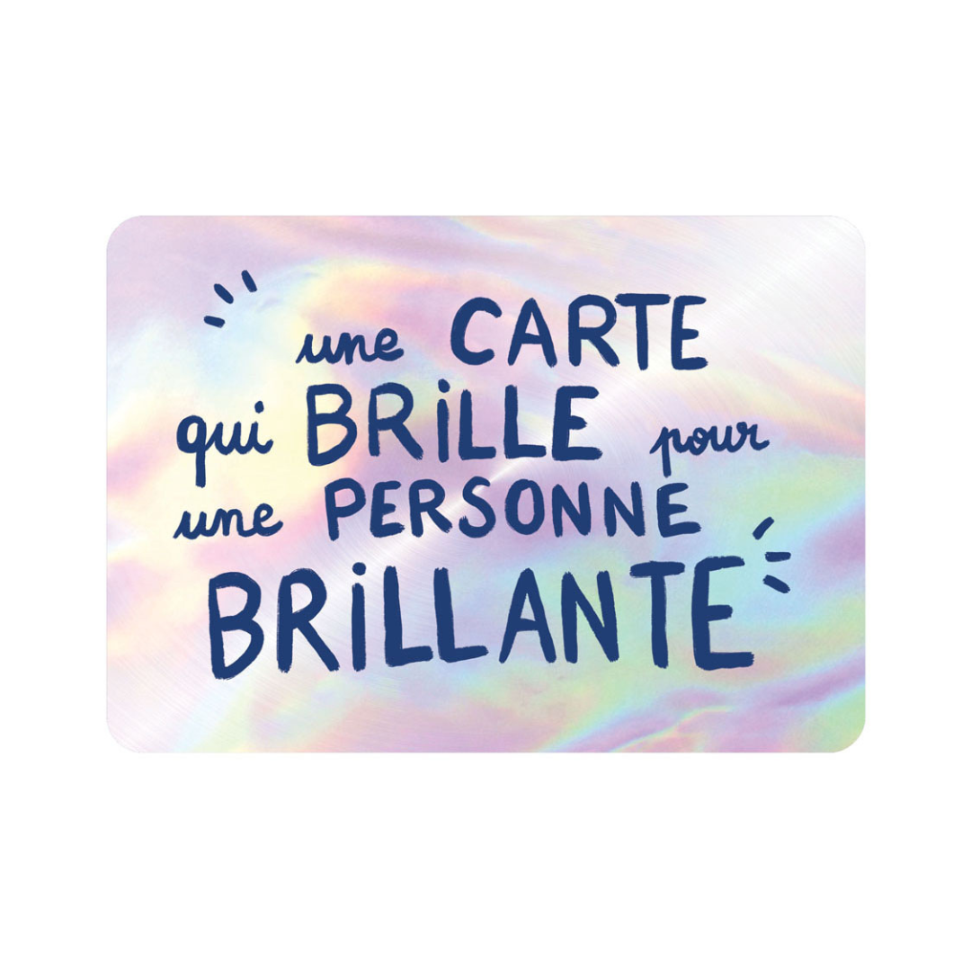Carte postale illustrée – Messages & occasions