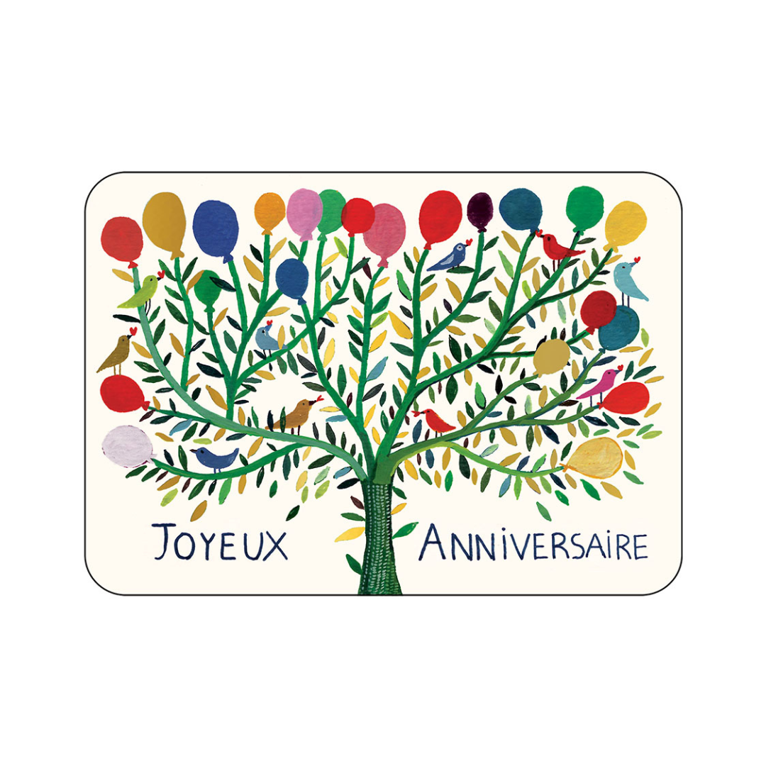 Carte postale illustrée – Messages & occasions