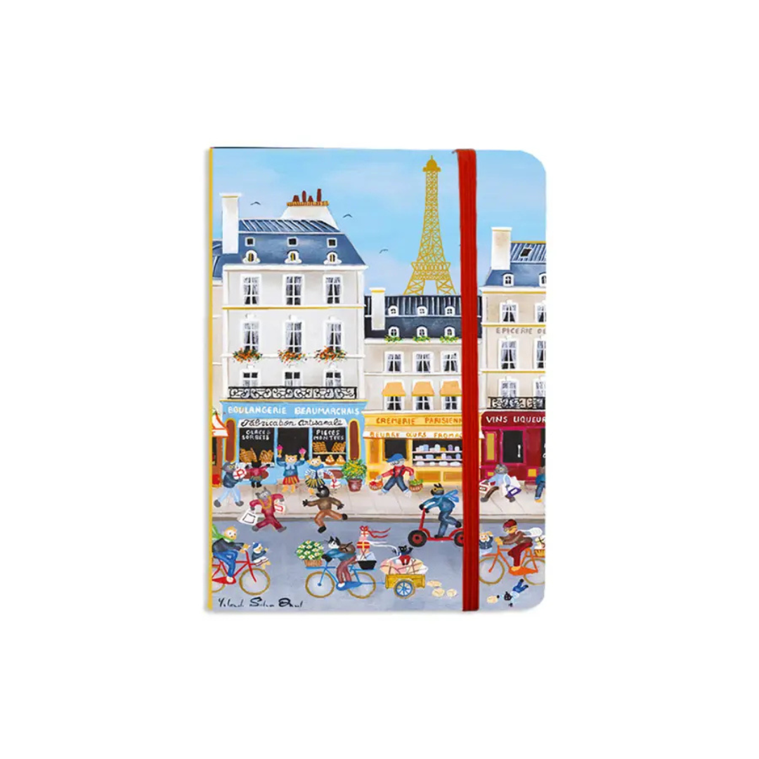 Calepin A6 avec Élastique – Collection Illustrée