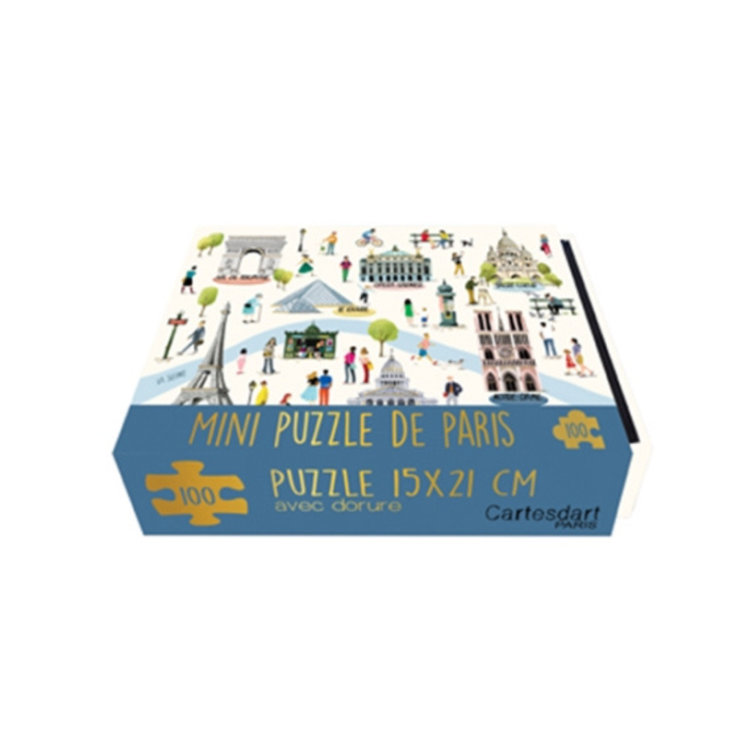 Mini Puzzle Paris – Collection (100 pièces)