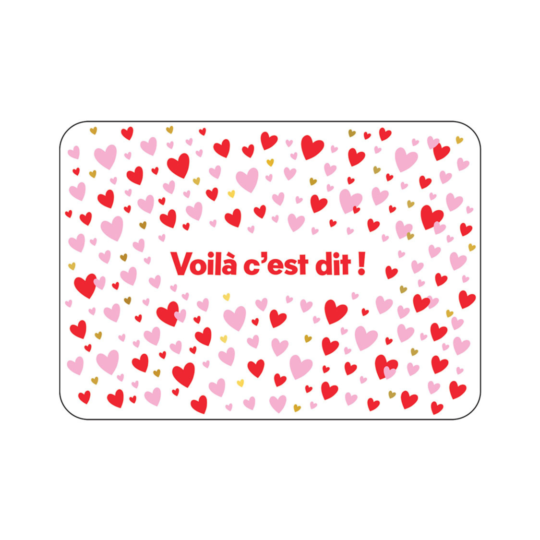 Carte postale illustrée – Messages & occasions