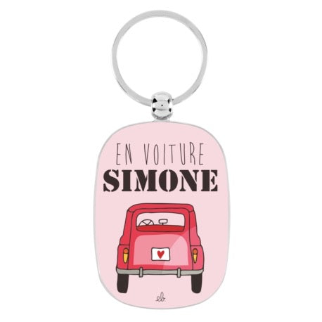 Porte clés en voiture Simone DLP