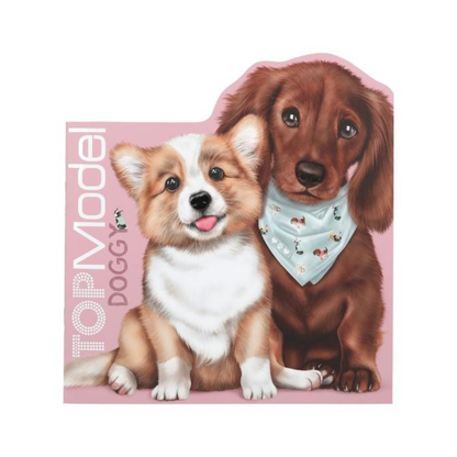 TOPModel – Livre de coloriage Kitty & Doggy