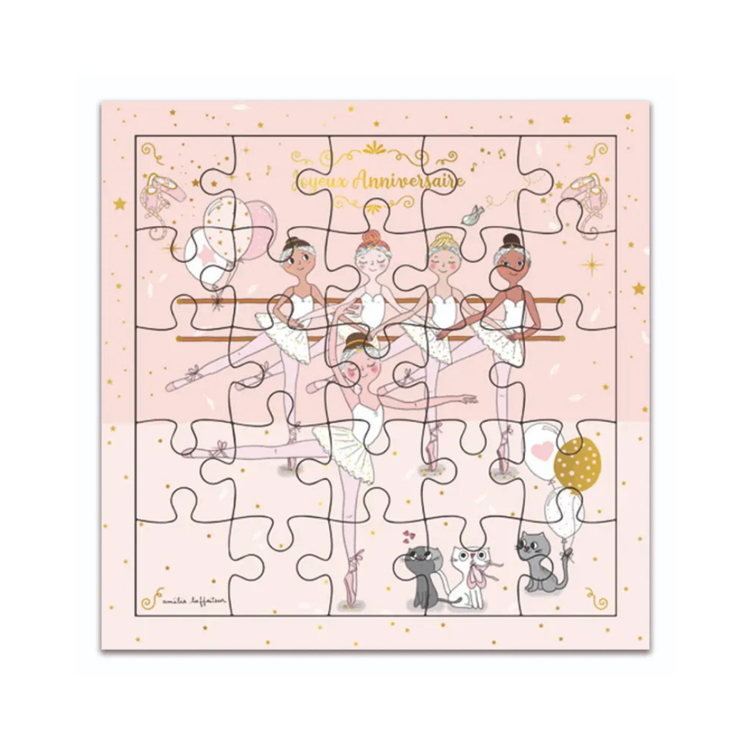 Carte Puzzle – Collection Illustrée