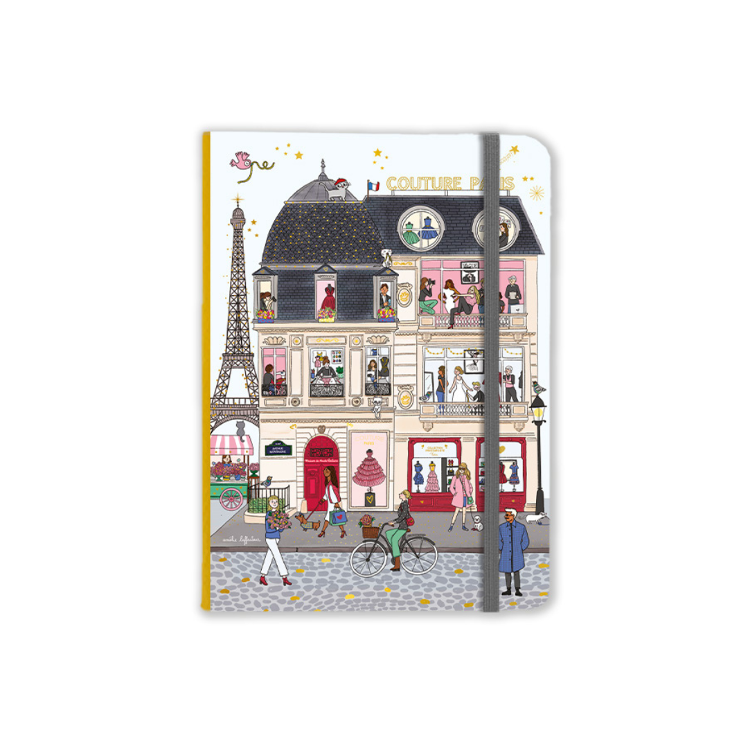 Calepin A6 avec Élastique – Collection Illustrée