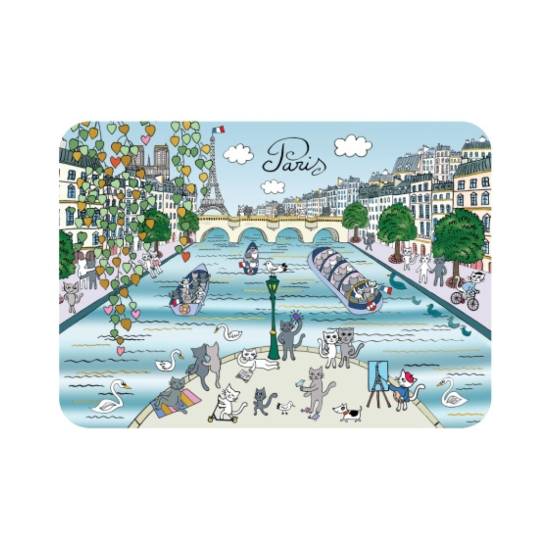 Carte postale Paris – Collection illustrée