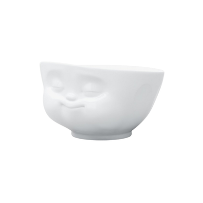 Bol visage “délicieux” blanc