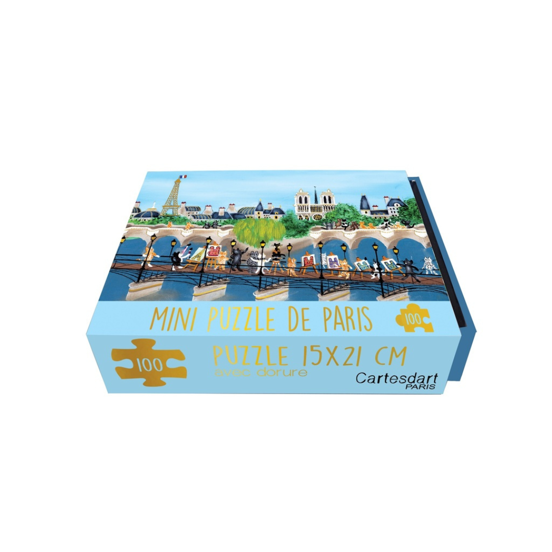Mini Puzzle Paris – Collection (100 pièces)