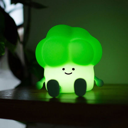 Veilleuse LED – Pêche, Aubergine ou Brocoli