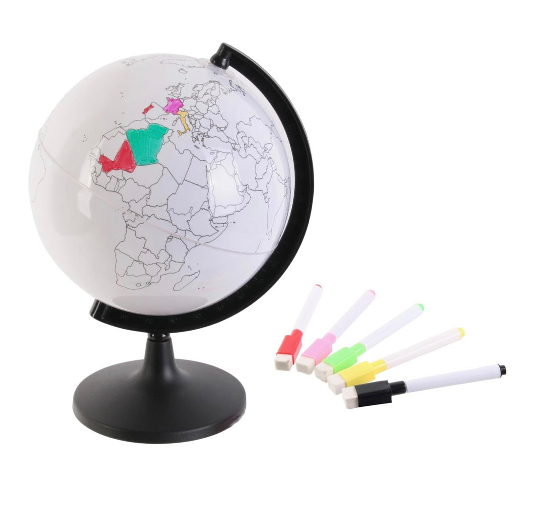 Globe rotatif à personnaliser