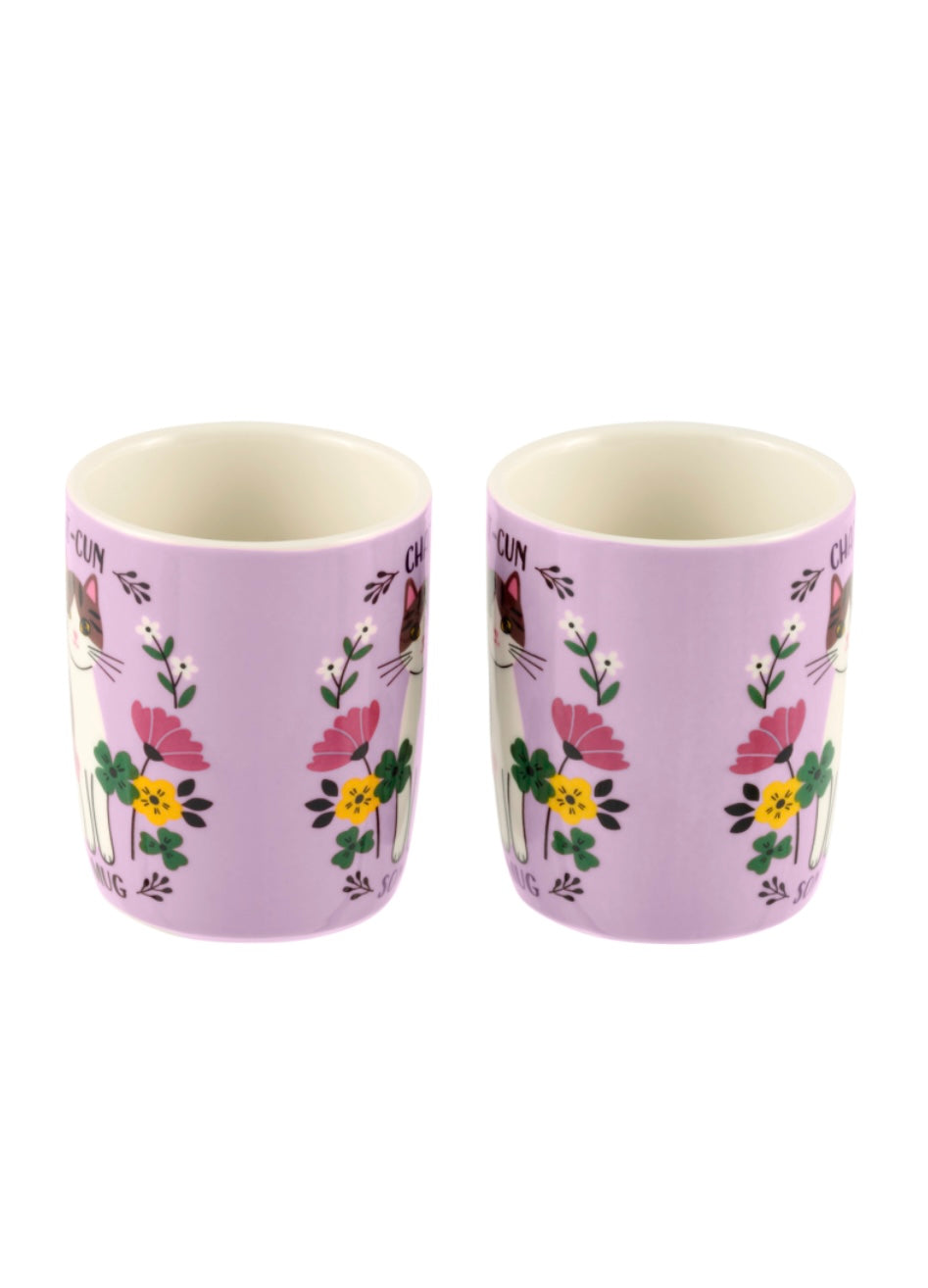 Set de mini mugs Cha-cun