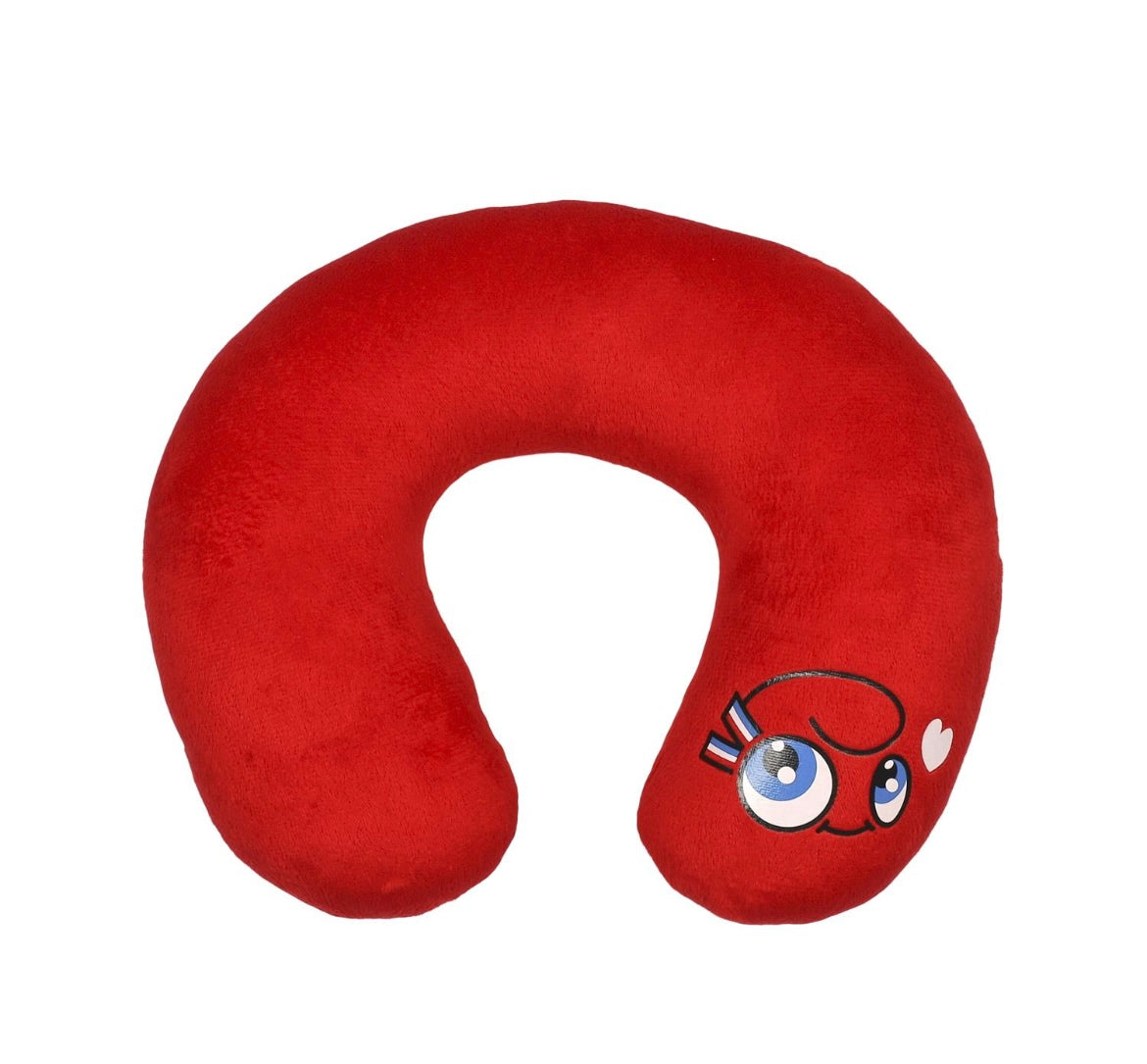 Coussin de nuque mascotte enfant