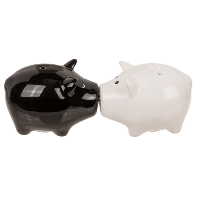 SALT & PEPPER SHAKER Pigs