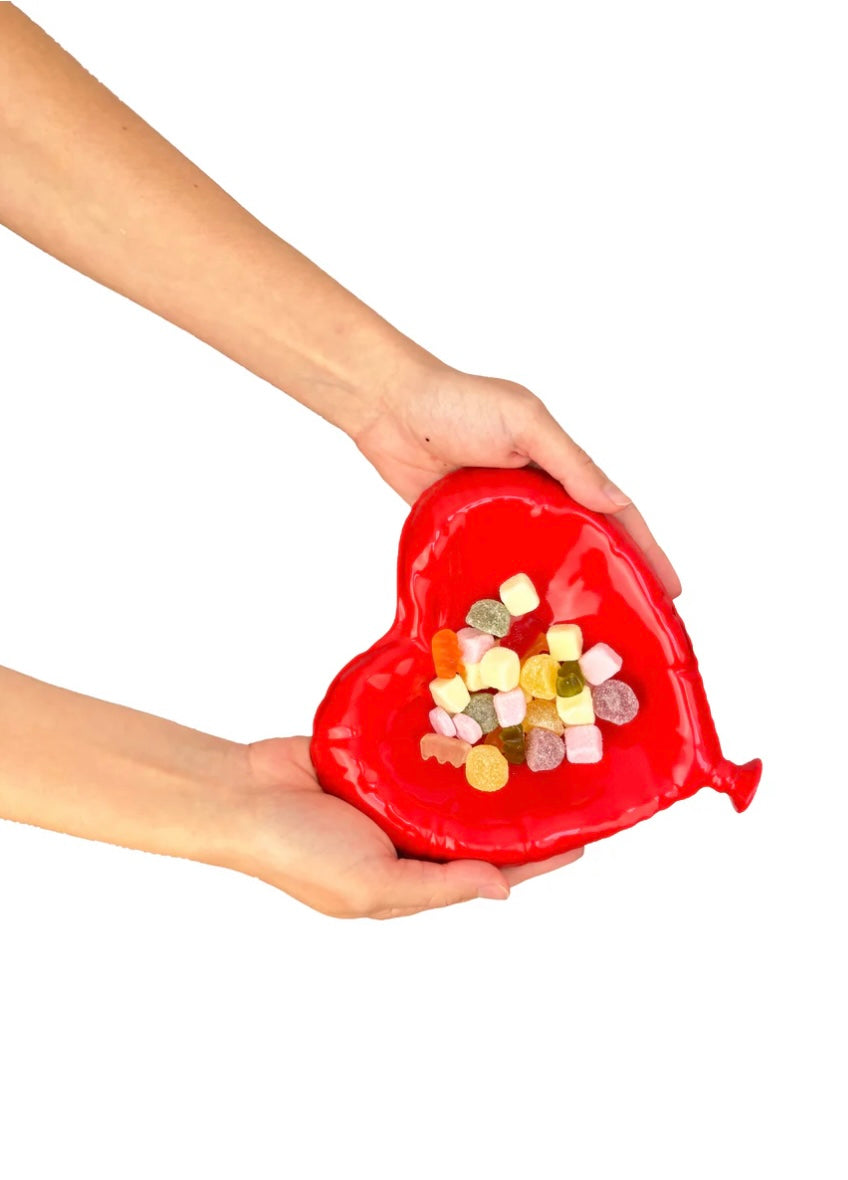 Heart Balloon Tray - Plateau ballon en forme de cœur