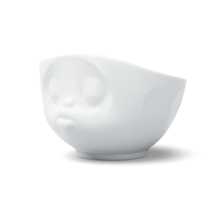Bol visage “Bisou” blanc