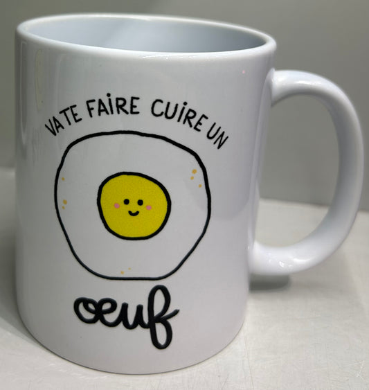 Mug va te faire cuire un œuf