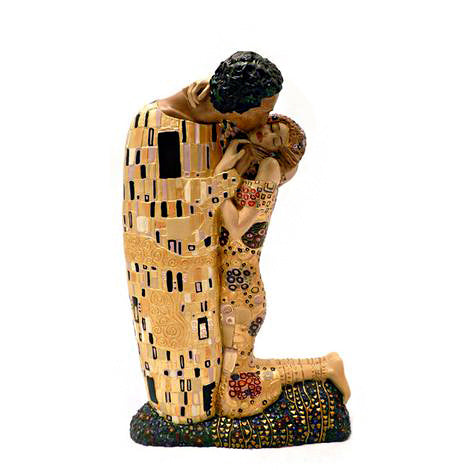 Sclupture "Le Baiser" inspiré de Gustav Klimt