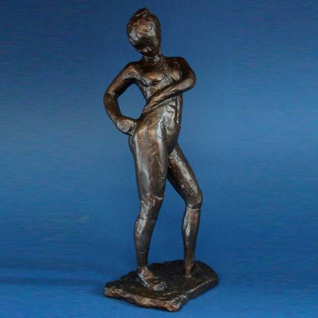"Danseuse attachant le cordon de son maillot" Edgar Degas