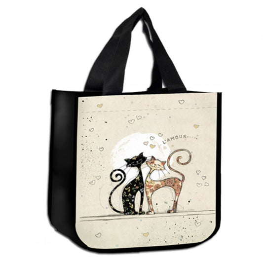 Sac cabas Chats amoureux (m)