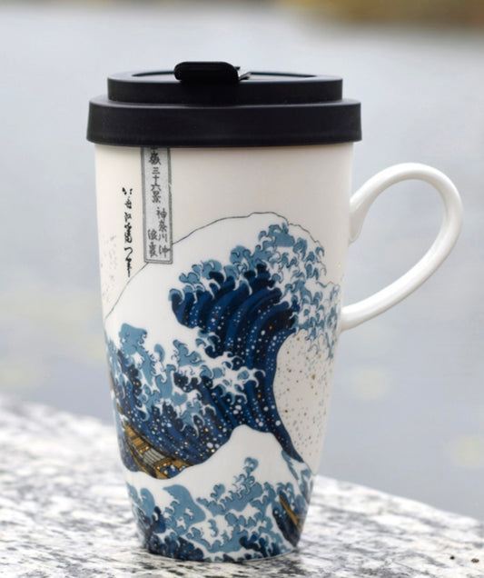 Mug thermos Hokusai