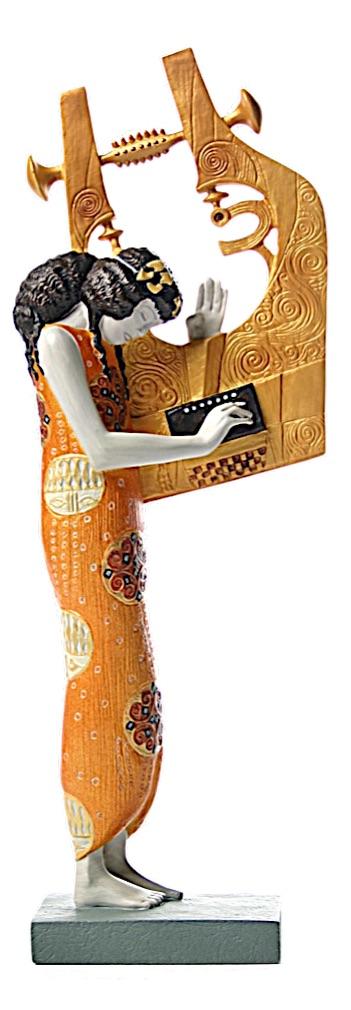 Sculpture "La Poésie" inspré de Gustav Klimt